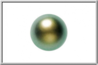 Swarovski 5810 Crystal Pearls, 6mm, 0930 - iridescent green, 10 Stk.